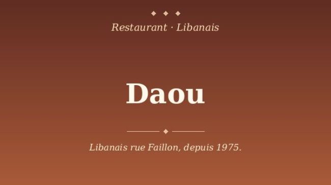 Daou