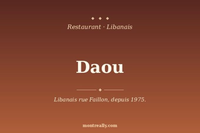 Daou
