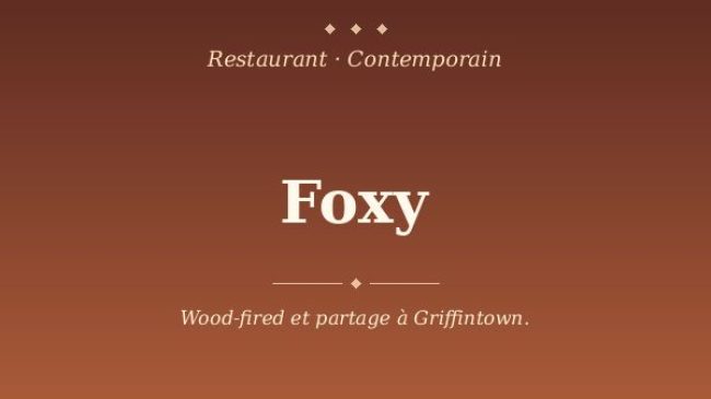 Foxy