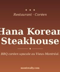 Hana Korean Steakhouse