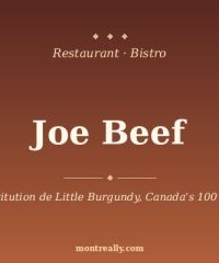 Joe Beef