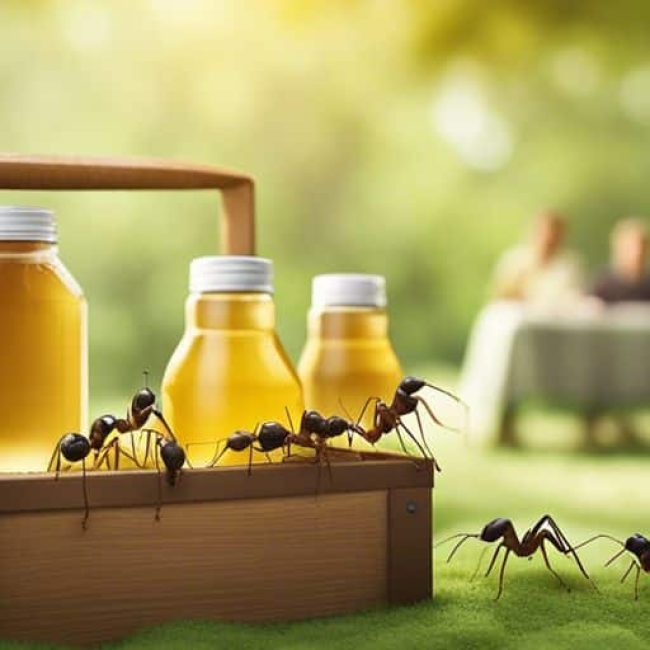 Solutions naturelles et professionnelles pour combattre l’infestation de fourmis